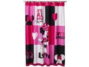 Minnie Mouse Fabric Shower Curtain