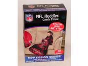 NFL Tampa Bay Buccaneers Youth Comfy Throw Blanket with Sleeves