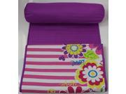 Justice Flower Beach Mat w Pillow