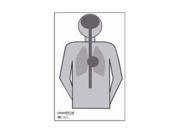 Champion LE Anatomy Silhouette Paper Target Pack of 100