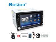 New universal Car Radio Recorder Double 2 din car dvd player GPS Navigation In dash Car PC Stereo Head Unit video Free Map Card