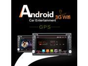 Universal 2 din Android 4.4 Car DVD player GPS Wifi Bluetooth Radio 1GB CPU DDR3 Capacitive Touch Screen 3G car pc aduio