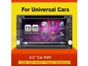 2Din Car DVD Radio GPS Navigation Bluetooth 2 DIN Universal for X Trail Qashqai Juke for Nissan Stereo Radio Headunit USB SD