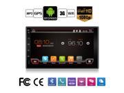 Android 4.4 Car GPS Stereo camera 1.2GHZ dual Core Capacitive Double 2 Din Car PC AUX BT WiFi 3G Radio Auto monitor Tou HD Parking