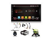 Dual Core 7 INCH 2 Din Android 4.4 Car Audio Non DVD Stereo Radio GPS TV 3G WiFi GPS Navigation Head Unit For Universal