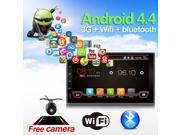 2 Din Android 4.4 Full Touch Car PC Tablet double 2din Audio 7 GPS Navi Car Stereo Radio No DVD mp3 Player Bluetooth