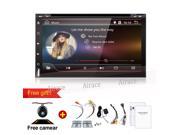 6.95 Full touch screen Android 4.4 In dash 2DIN Car Dvd GPS Player Digital TV optional Navigation Stereo Radio video Map PC