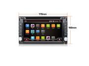 100% Android 4.4 Car Audio GPS Navigation 2DIN Car Stereo Radio Car GPS Bluetooth USB Universal Interchangeable Player TV 8G MAP