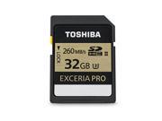 Toshiba Exceria Pro SD 32GB Memory Card UHS II U3 THN N101K0320U6