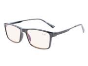 Eyekepper Amber Tinted Lenses Computer Readers Stylish Crystal Clear Vision Quality TR90 Frame Spring Hinges Computer Reading Glasses Black +2.5 Eyekepper Amber Tinted Lenses Computer Readers Stylish Crystal Clear Vision Quality TR90 Frame Spring Hinges Computer Reading Glasses Black +2.5