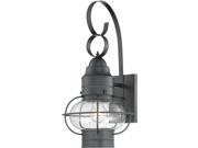 Quoizel Cooper Outdoor Wall Lanterns in Mystic Black COR8410K