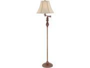 Quoizel 1 Light Stockton Floor Lamp in Palladian Bronze Q1056FPN