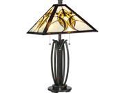 Quoizel TF1917TVA Tiffany Table Lamp