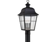 Quoizel Millhouse Outdoor Fixture in Mystic Black MHE9010K