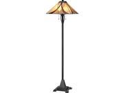 Quoizel Asheville Tiffany Floor Lamp Valiant Bronze TFAS9360VA