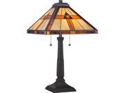 Quoizel 2 Light Bryant Tiffany Table Lamp TF1427T