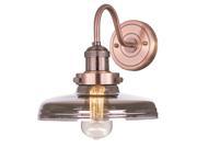 Maxim Lighting Mini Hi Bay 1 Light Wall Sconce in Antique Copper 25087MSKACP