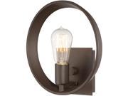 Quoizel 1 Light Uptown Theater Row Wall Fixture in Western Bronze UPTR8701WT