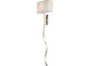 Quoizel 1 Light Uptown Holita Wall Fixture in Imperial Silver UPHL8701IS