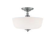 Savoy House Melrose Semi Flush Polished Chrome 6 6835 2 11