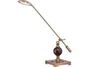 Quoizel Jensen Table Task Lamp in Aged Brass