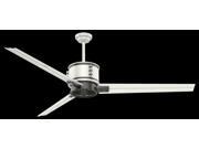59194 Duluth 72 in. Fresh White with Granite Accents Indoor Ceiling Fan with Wall Control