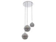 Kalco Celine 3 Light Foyer Light Chrome 7577CH