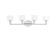Quoizel QI8604CLED Four Light Bath Light Quoizel QI8604CLED Four Light Bath Light