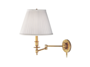Hudson Valley Newport 1 Light Wall Sconce in Aged Brass 6921 AGB
