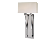 Hudson Valley Selkirk 2 Light Wall Sconce in Polished Nickel 642 PN