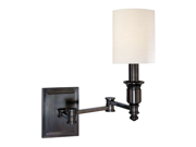 Hudson Valley Whitney 1 Light Wall Sconce in Old Bronze 7511 OB