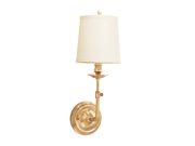 Hudson Valley Logan 1 Light Wall Sconce in Aged Brass 171 AGB