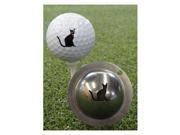 Tin Cup Golf Ball Custom Marker Alignment Tool Nine Lives