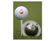 Tin Cup Golf Ball Custom Marker Alignment Tool En Fuego