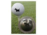 Tin Cup Golf Ball Custom Marker Alignment Tool Scotty The Terrier