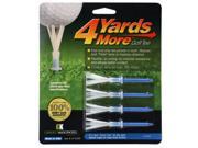 4 Yards More Golf Tees 1 Hybrid Purple 4 Pack