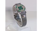 Abigale Lynn Golf Ball Marker Bracelet Gray Clover Leaf