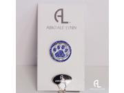 Abigale Lynn Crystal Golf Ball Marker Hat Clip Cat Paw