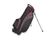 Datrek Carry Lite Pro Golf Stand Bag Black Charcoal Red