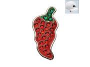 Navika Swarovski Crystal Golf Ball Marker Hat Clip Chilli