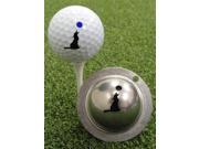 Tin Cup Golf Ball Custom Marker Alignment Tool Howl at the Moon