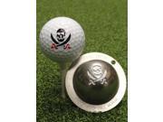 Tin Cup Golf Ball Custom Marker Alignment Tool Fire in the Hole