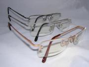 VISION Task Vision Bifocal 2.00 Gold Semi Rimless Alloy R 121852 Us Dental Depot