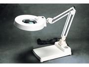 VISION Task Vision Lamp Desk 3x 5 Glass Lens Steel Ext Arm 122075 Us Dental Depot