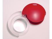 VISION Task Vision Pocket Red 10x 32 Diopter Magnifer 122153 Us Dental Depot