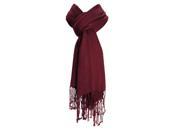 Amtal Large Pashmina Soft Scarf Cashmere Shawl Wrap Stole in 40 Solid Colors