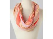 Amtal Women Neon Color Ombre Style Multi Color Infinity Soft Casual Scarf