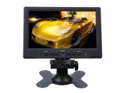 Revolity Portable 7 Inch HD HDMI 1080p AV VGA LCD Monitor For Car DSLR PC DVD Car Backup Camera