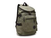 Revolity Antiques Canvas Backpack Large Capacity Travelling Backpack Color Green Army
