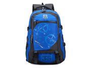 Revolity Students Travel Water Resistant Backpack Climbing Hiking Backpack Color Blue